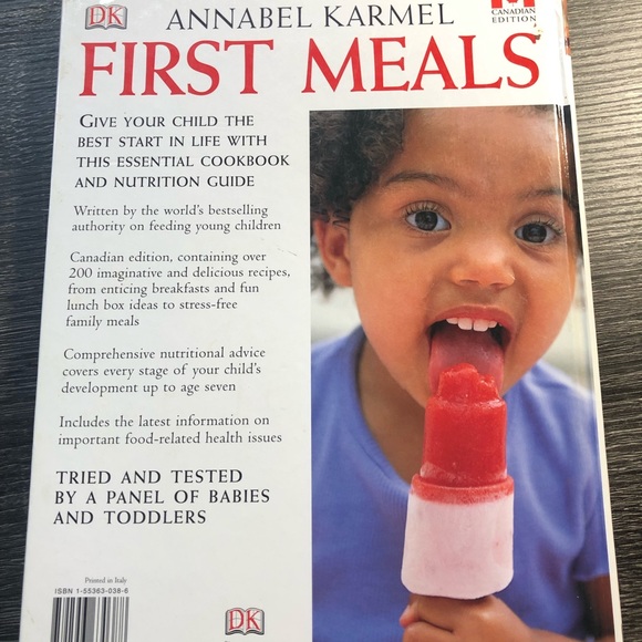 First Meals Hard Cover Book - Picture 2 of 3
